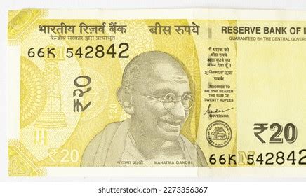 20 Rs Indian Note Detailed Stock Photo 2273356367 | Shutterstock