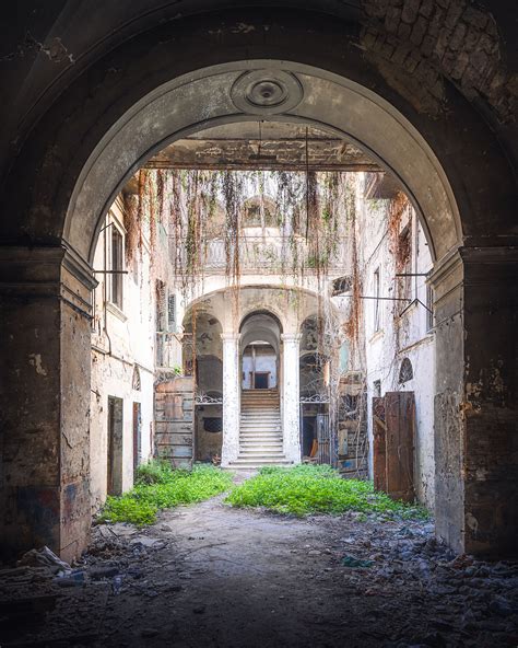 Palace In Decay Urban Photography By Roman Robroek