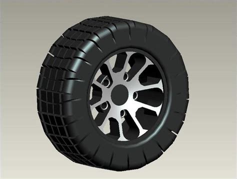 Mahindra THAR alloy wheel - - 3D CAD model - GrabCAD