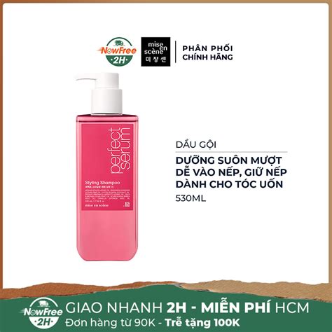 Dầu Gội Mise en scène Dưỡng Suôn Mượt Cho Tóc Uốn 530ml Hasaki vn