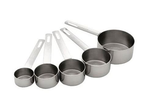 Stainless Steel Measuring Cups - Baking Measurement Cups - RecipeDose.com