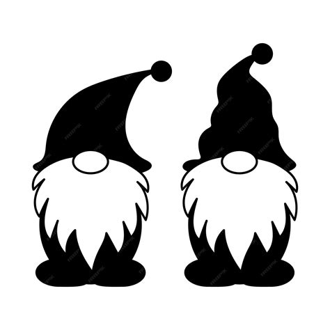 Premium Vector Gnomes Vector Icons