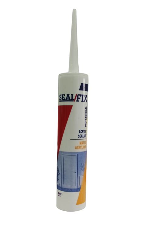 SELLADOR ACRILICO BLANCO SEAL FIX 500gr Ferretería Siliconas adhesivos