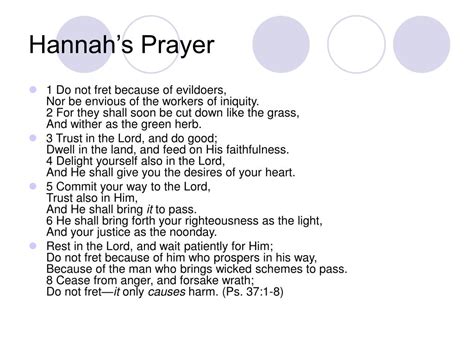 Ppt Hannahs Prayer Powerpoint Presentation Free Download Id1987214