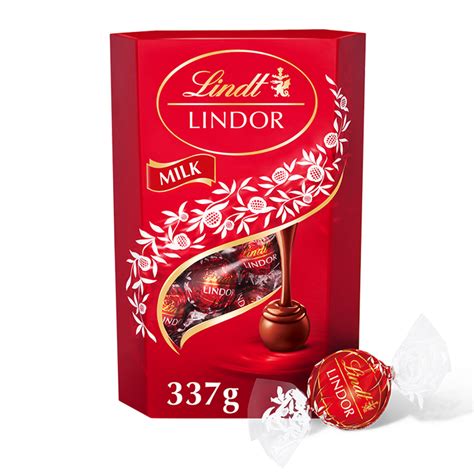 Lindt Lindor Milk Chocolate Truffles 337g Lindt Shop Uk