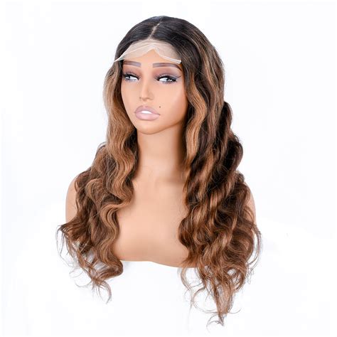 【daisy】tk11 Beaudiva Highlight Body Wave 5x5 Lace Closure Wig Beaudiva Hair