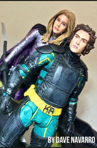 Kick Ass And Hit Girl Kick Ass Custom Action Figure