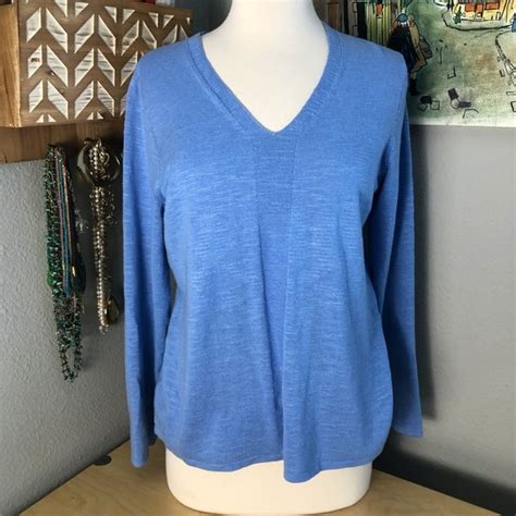 J Jill Sweaters J Jill Linen Blend Sweater Lightweight Poshmark