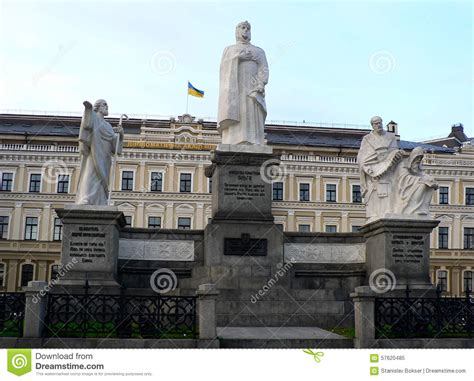 Statue of Duchess Olga stock image. Image of brick, famous - 57620485