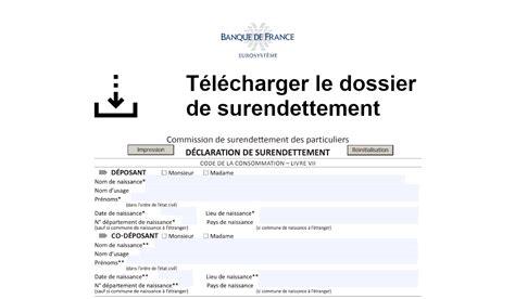 T L Charger Dossier De Surendettement Cerfa N