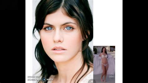 Alexandra Daddario Sexiest Girl Hot Scene YouTube