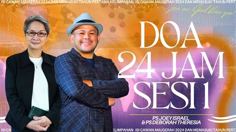 Sesi Special Event Doa Jam Ps Joey Israel Ps Deborah