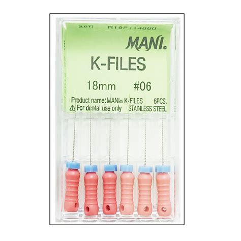 Buy Mani K Files Mm Dental Endo