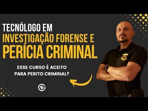Investigação E Perícia Criminal - Tecnólogo