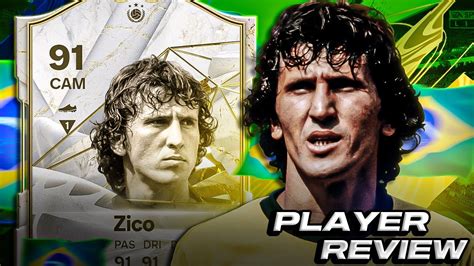 ES OBLIGATORIO HACERLO 91 ZICO ÍCONO BÁSICO SBC PLAYER REVIEW EA