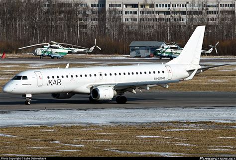 Ra 02740 Ikar Embraer Erj 190lr Erj 190 100 Lr Photo By Luba