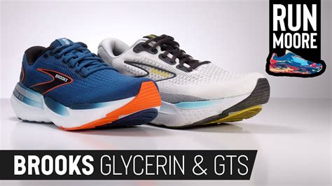 Brooks Latest Glycerin 21 GTS 21 First Look Comparison YouTube