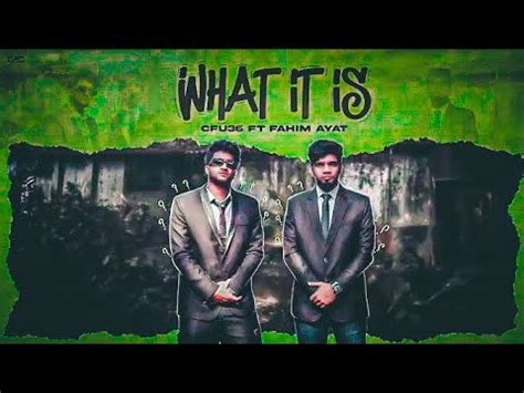 What It Is Bangla Rap Song Rasel Ahmad Official Music Video