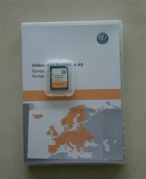 Original Packaging Vw Sd Navigation Gps Card Na Ds Europe