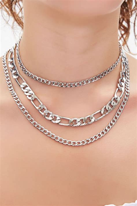 Chunky Layered Chain Necklace