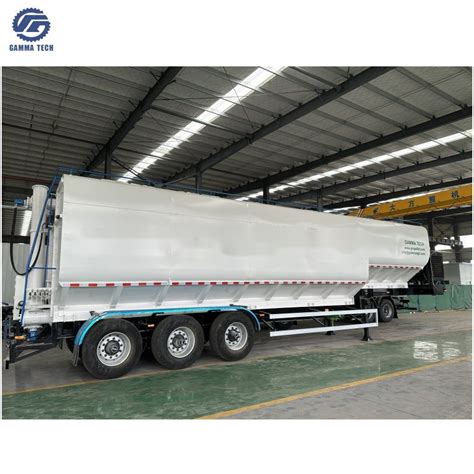 60 Ton CE Certification 3 Axle Dry Bulker Cement Tank Bulk Feed Carrier