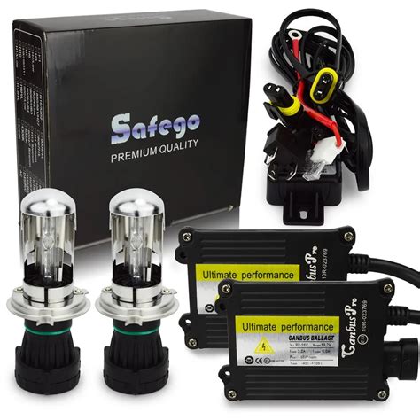 Aliexpress Buy Safego Bi Xenon H4 Pro Canbus HID Xenon Kit 12V AC