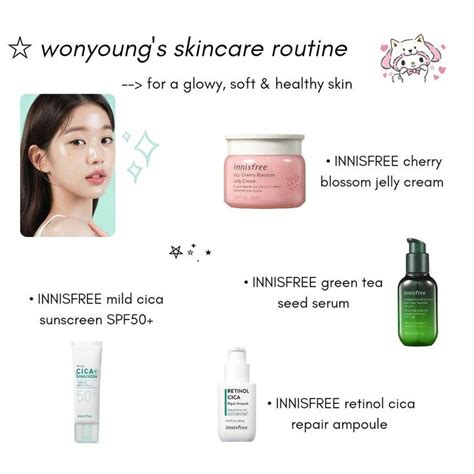 Wonyoungs Skincare Routine For A Glowy Glass Skin All Products