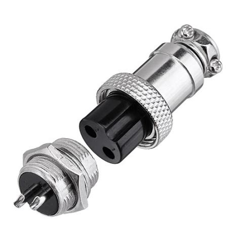 Buy Gx Pin Round Shell Aviation Connector Set Of Male And Female