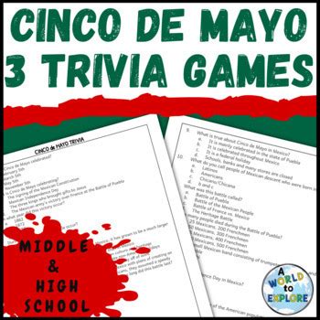 Cinco de Mayo Activity by A World to Explore Store | TPT 
