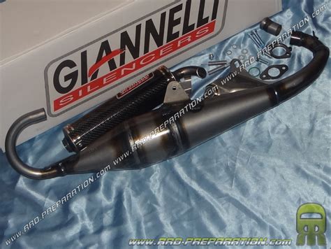 Pot d échappement GIANNELLI SHOT V4 pour scooter PIAGGIO GILERA