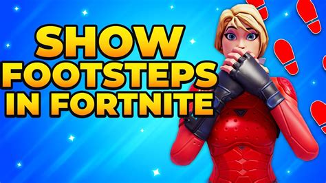 How To See Footsteps In Fortnite 2024 Turn On Visual Sound Effects