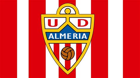 Bandera y Escudo de la Unión Deportiva Almería Almería Capital