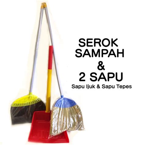 Jual Sapu Lantai Dan Pengki Alat Serok Sampah Pembersih Debu Murah