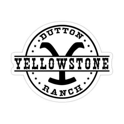 Yellowstone Dutton Ranch Professional Quality Graphics Sticker By