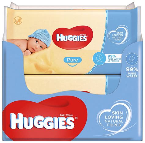 Bargain Huggies Pure Baby Wipes Pack Of 10 560 Wipes Now £8 At