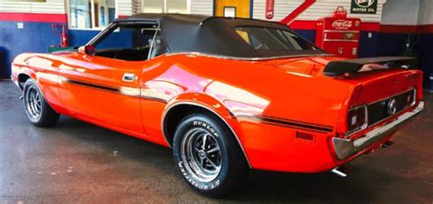 Nice 1972 Ford Mustang Convertible In Orange Hot Cars