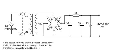 Simple Power Supply Circuit Diagram With Explanation Wiring Diagram And Schematics