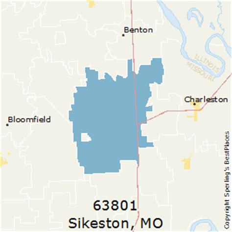 Sikeston (zip 63801), MO