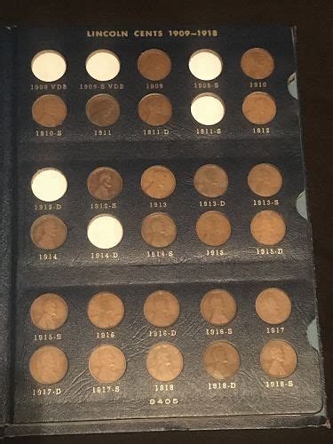 79 DIFFERENT WHEAT PENNIES 1909 - 1940 COIN ALBUM - For Sale, Buy Now Online - Item #569687