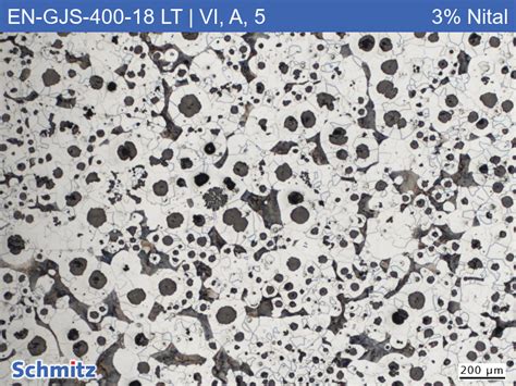 En Gjs 400 18 Lt 53103 En Js1025 Graphite Classification And Fracture Appearance In Tensile