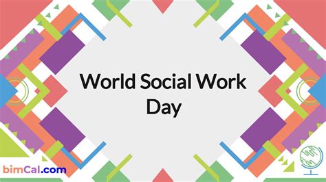 World Social Work Day 2025