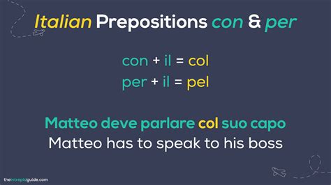 Italian Prepositions The Only Guide Youll Ever Need Plus Italian