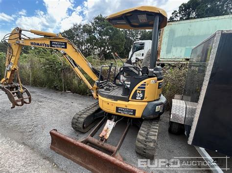 Used Komatsu PC35 Mini Excavators In Listed On Machines4u