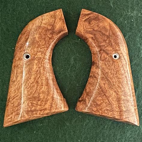 Ruger Xr New Vaquero Extended Mesquite Burl Texas Grips