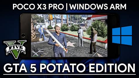 Joguei Gta No Meu Celular Windows Gta Potato Edition No Poco