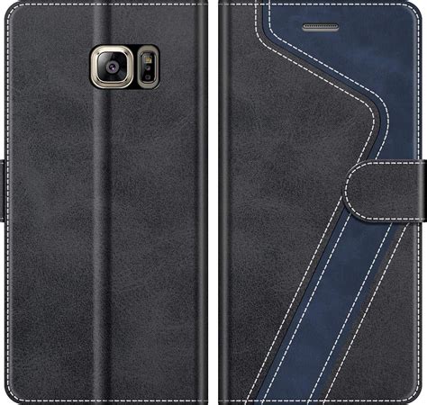 Mobesv Coque Pour Samsung Galaxy S Edge Plus Housse En Cuir Samsung