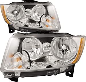 Amazon HEADLIGHTSDEPOT Headlight Set Compatible With Jeep Grand