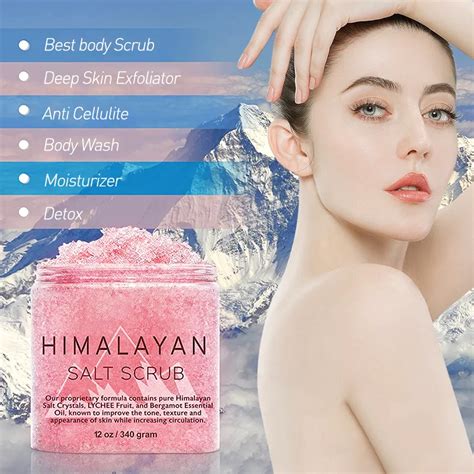 Exfoliating Whitening Body Scrub Korean Private Label Deep Cleansing Skin Natural Vegan Organic