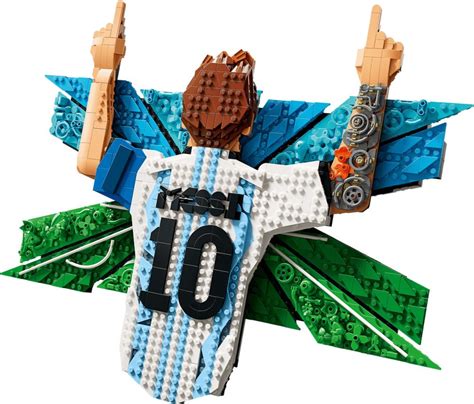LEGO Editions 43018 pas cher, Lionel Messi – La célébration