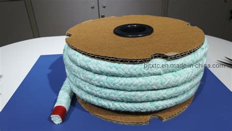 Biosoluble Ceramic Fiber Round Rope For Thermal Insulation China